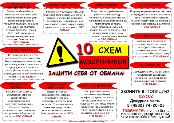 Брянская полиция предупреждает: на минувшей неделе жертвами телефонных и сетевых мошенников стали 44 человека