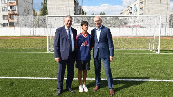 Брянский губернатор Александр Богомаз рассказал о спортивном стадионе в Фокино