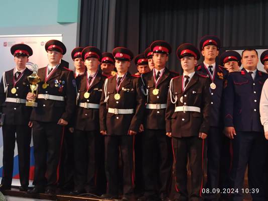 Стародубские кадеты стали победителями этапа Всероссийской спартакиады допризывной казачьей молодёжи