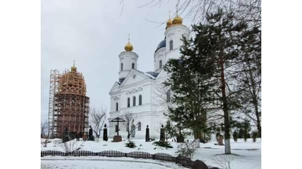 К лету в Свенском монастыре под Брянском воссияет «белоснежная невеста»