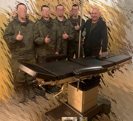 Брянские волонтеры купили для военного госпиталя хирургический стол