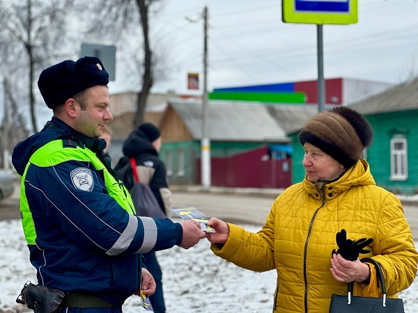 Стародубские автоинспекторы заботятся о безопасности пешеходов