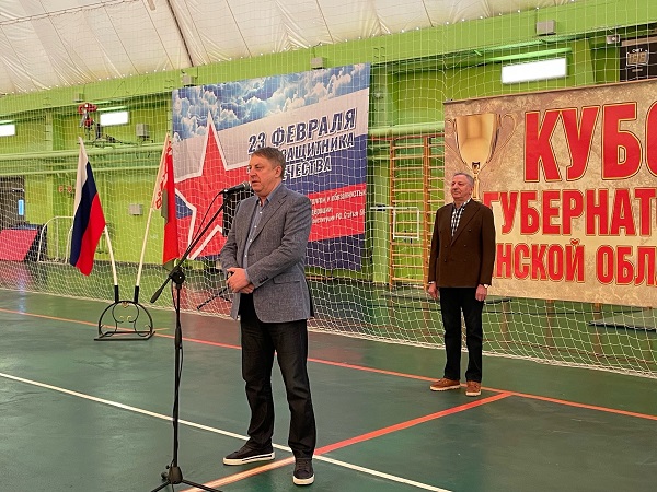 В Стародубе проходит открытый международный турнир по мини-футболу на Кубок губернатора Брянской области