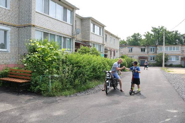 В этом году в Комаричах благоустроят дворы