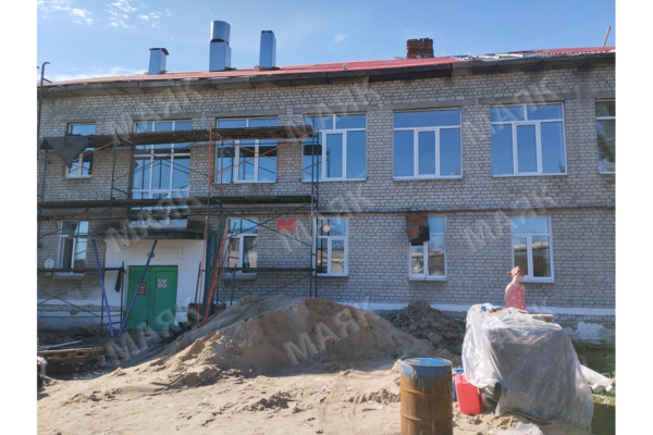 В Новозыбкове Брянской области полным ходом идёт ремонт детского сада