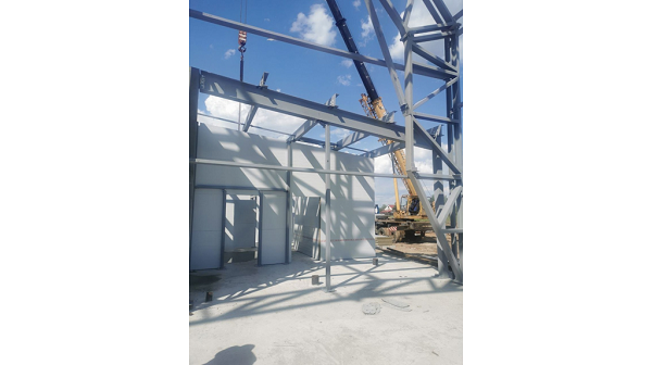 В Жирятино Брянской области идёт строительство модульного спортзала