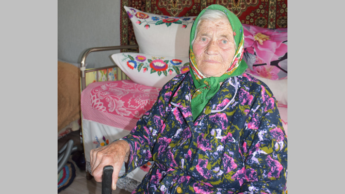 В деревне Ясеневка Климовского района 90-летняя юбилярша