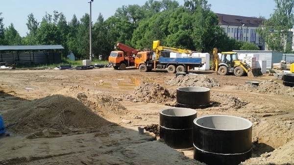 На Брянщине продолжается строительство новых спортивных объектов