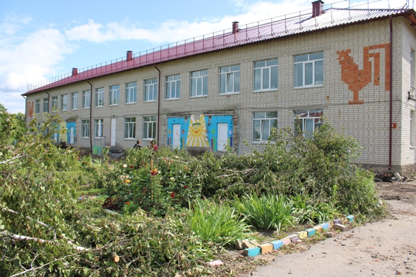 В Меленске Стародубского округа капитально ремонтируют детский сад «Солнышко»