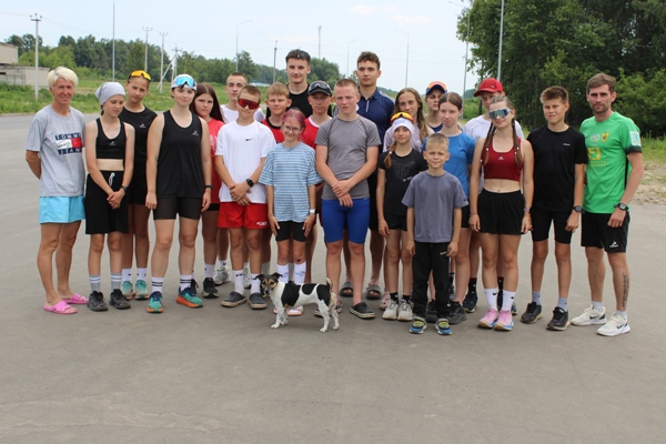 В Стародубе на лыжероллерной трассе прошли двухнедельные тренировочные сборы