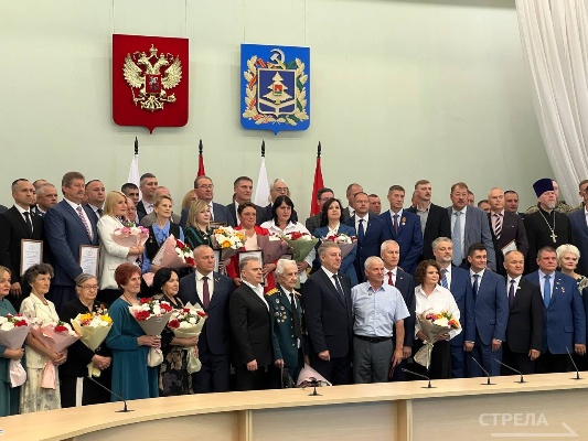 В Брянске состоялась торжественная церемония, посвященная Дню образования Брянской области