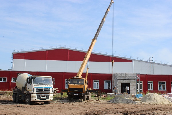 В Стародубе строительство СОКа находится на завершающей стадии