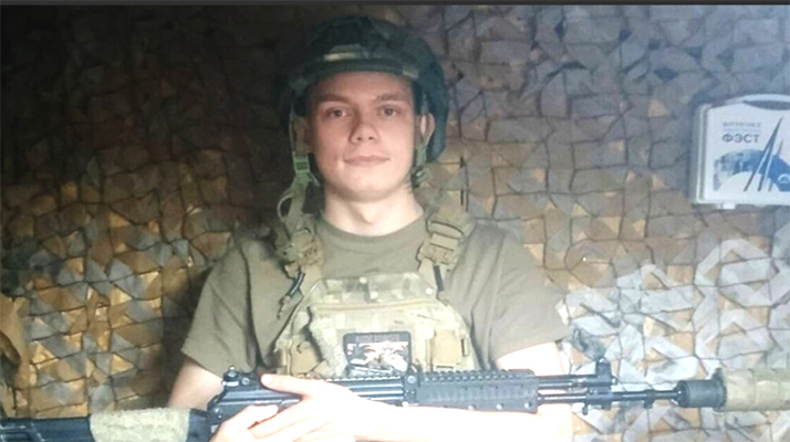 Брянский студент Евгений Зайцев награждён президентом за подвиг в зоне СВО