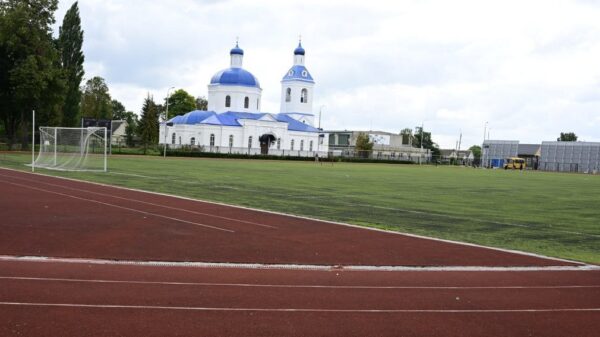 Стадион «Нерусса» в Трубчевске поддерживается в надлежащем состоянии
