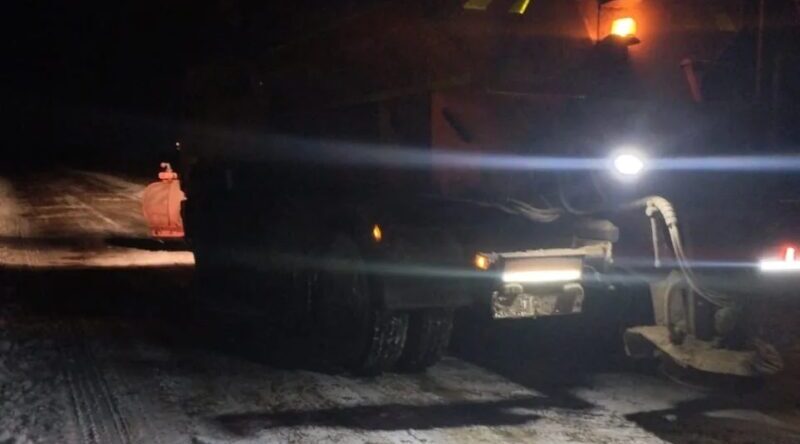 В Брянской области идут работы по очистке от снега в круглосуточном режиме