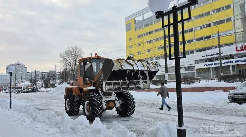 Из Брянска за сутки вывезли 1523 тонны снега