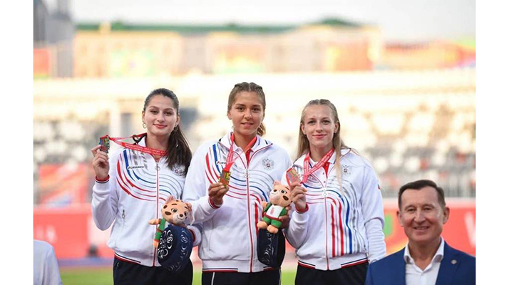 Бронза по легкой атлетике игр стран БРИКС – у брянской многоборки Светланы Антошиной