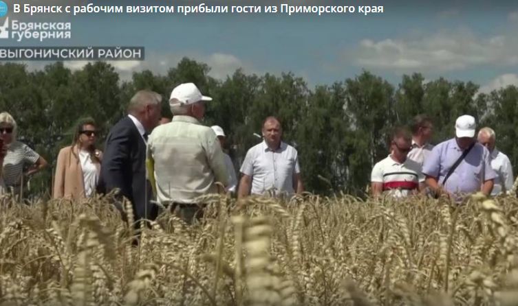Брянск с рабочим визитом посетили гости из Приморского края