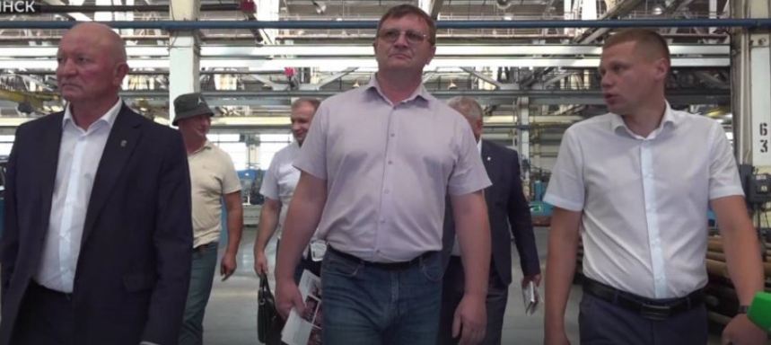 Делегация из Приморского края побывала на предприятии «Брянсксельмаш»