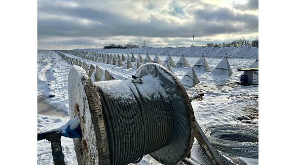 Губернатор Александр Богомаз поблагодарил дорожников за возведение оборонительных сооружений