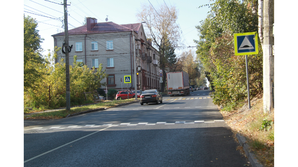 В Брянске отремонтировали дорогу по улице Урицкого