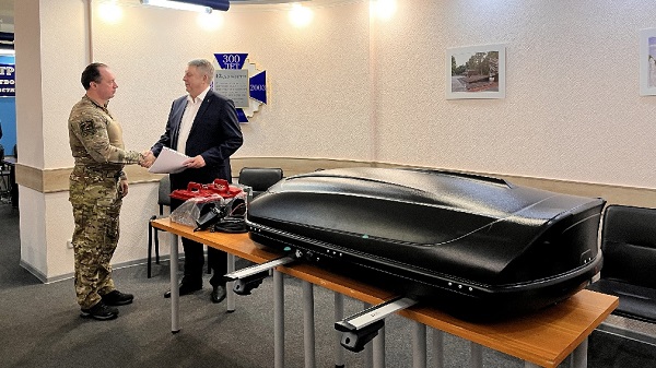 Александр Богомаз передал отряду «БАРС-Брянск» комплект спецоборудования