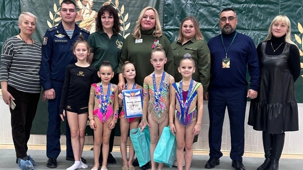 Во Дворце единоборств города Брянска открылся Чемпионат по художественной гимнастике