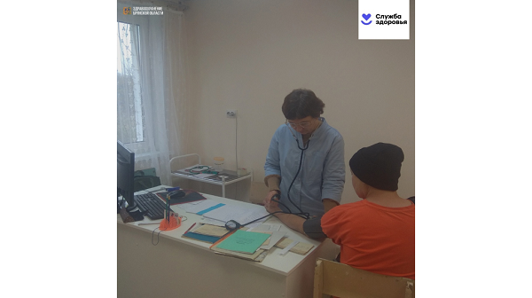 В селе Усошки Почепского района по нацпроекту капитально отремонтировали ФАП