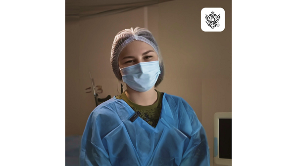 Молодая брянская медсестра помогает бойцам в зоне СВО