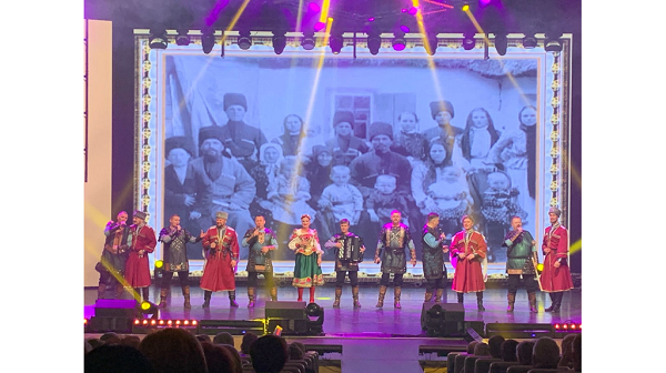 Брянский ансамбль народной музыки «Ватага» порадовал жителей Гомеля