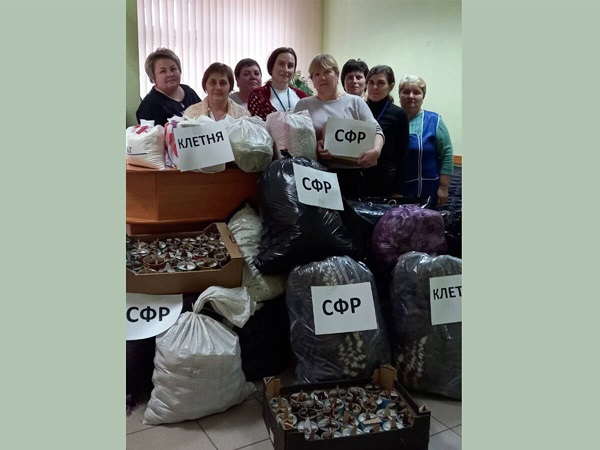 Брянскими волонтерами собрана очередная партия гуманитарной помощи