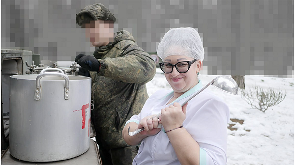 В подразделении «БАРС-Брянск» работает полевая кухня