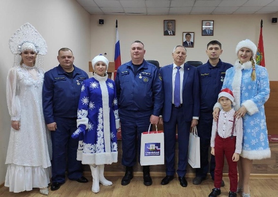 В Стародубе чествовали спасателей
