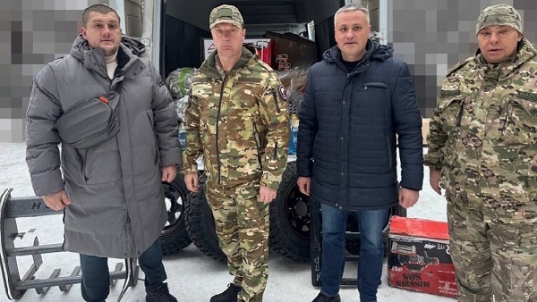 Бойцы «БАРС-Брянск» получили очередную партию гуманитарной помощи