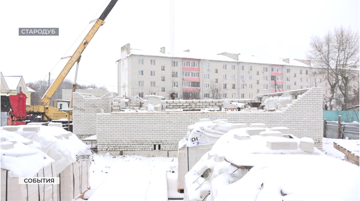 В Стародубе в 2025 году сдадут 5 малоэтажных домов