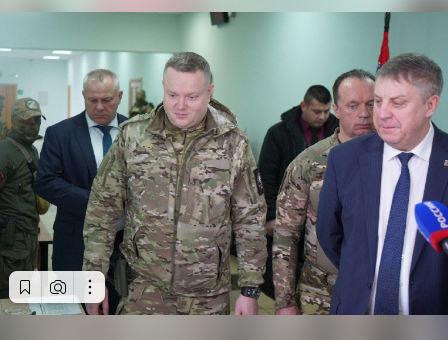 Губернатор Брянщины Александр Богомаз и представители отряда «БАРС-Брянск» встретились со студентами БГТУ