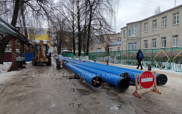 В Брянске построят 5 километров нового водопровода
