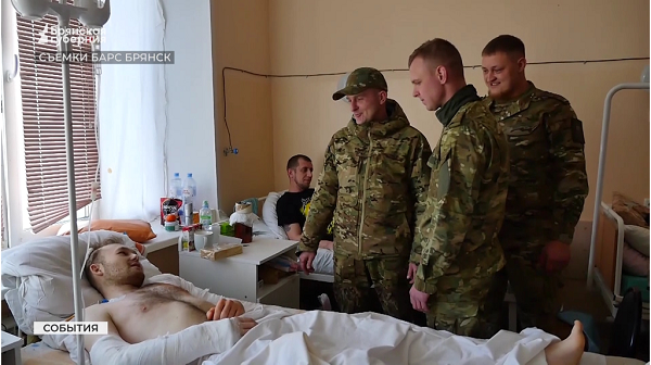 Бойцы отряда «БАРС-Брянск» спасли раненого товарища