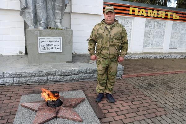 Стародубчанин Виталий Гришеньков с первых дней принимает участие в СВО