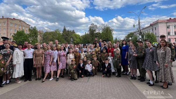 В Брянске кружил «Вальс Победы»