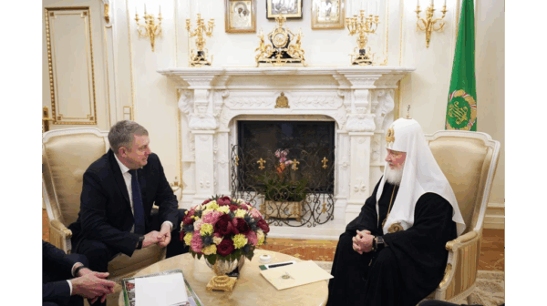 Губернатор Брянской области рассказал главе РПЦ Кириллу о строительстве храма в Меленске