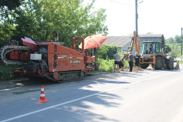 В Стародубе применяют буровую установку