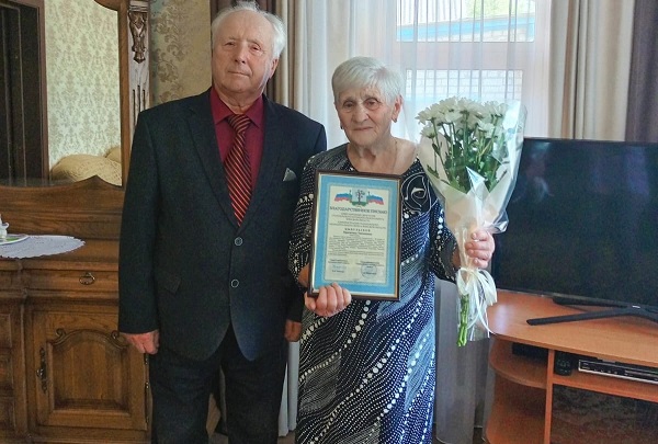 Стародубчанка Прасковья Цыбульская отметила свой 90-летний юбилей