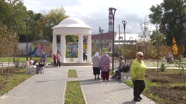 Парк в Клинцах опять ожил после реконструкции