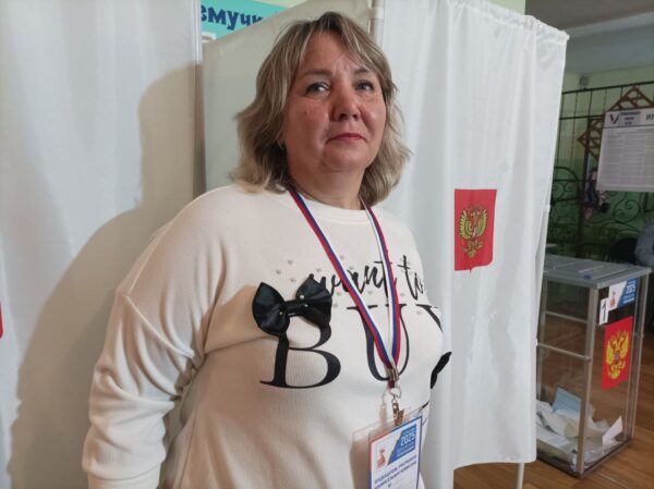 Председатель УИК г. Стародуба Татьяна Синякова приглашает земляков на избирательные участки