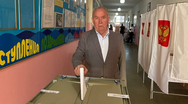 Атаман казачьего общества Василий Игрунёв призвал земляков сделать свой выбор