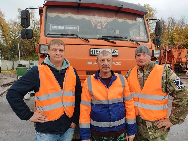 В Стародубском ДРСУч АО «Брянскавтодор» трудится семейная династия Емельяненко