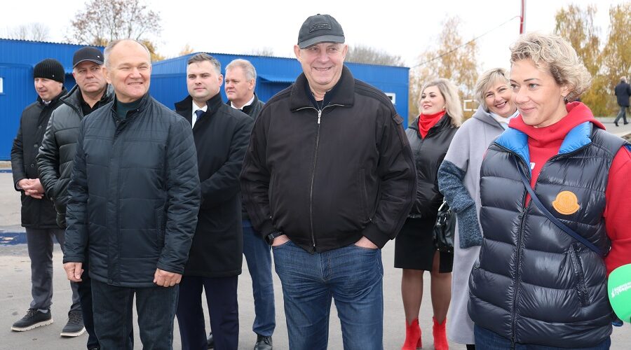 Олимпийская чемпионка Ольга Зайцева посетила спортивные объекты в Стародубе