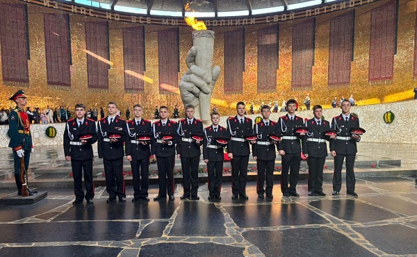 Стародубские кадеты отправились в Волгоград на «Казачий Сполох»