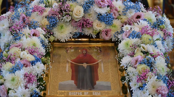 Православные жители Брянщины отмечают Покров Пресвятой Богородицы